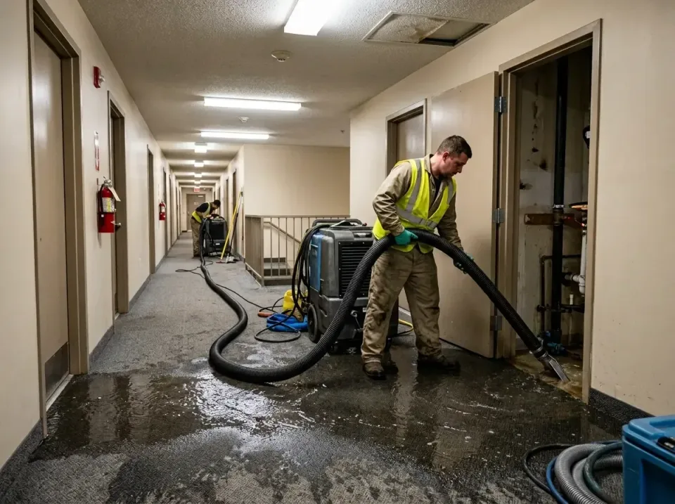 multi-unit-apartment-hallway-f-005 — frequently asked questions, Emergency Burst Pipe Water Extraction & Removal in Erath, LA